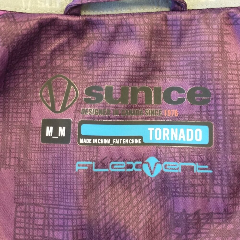 Women's Sunice Purple Flexvent Tornado Windbreaker Jacket Size Medium - Picture 5 of 13